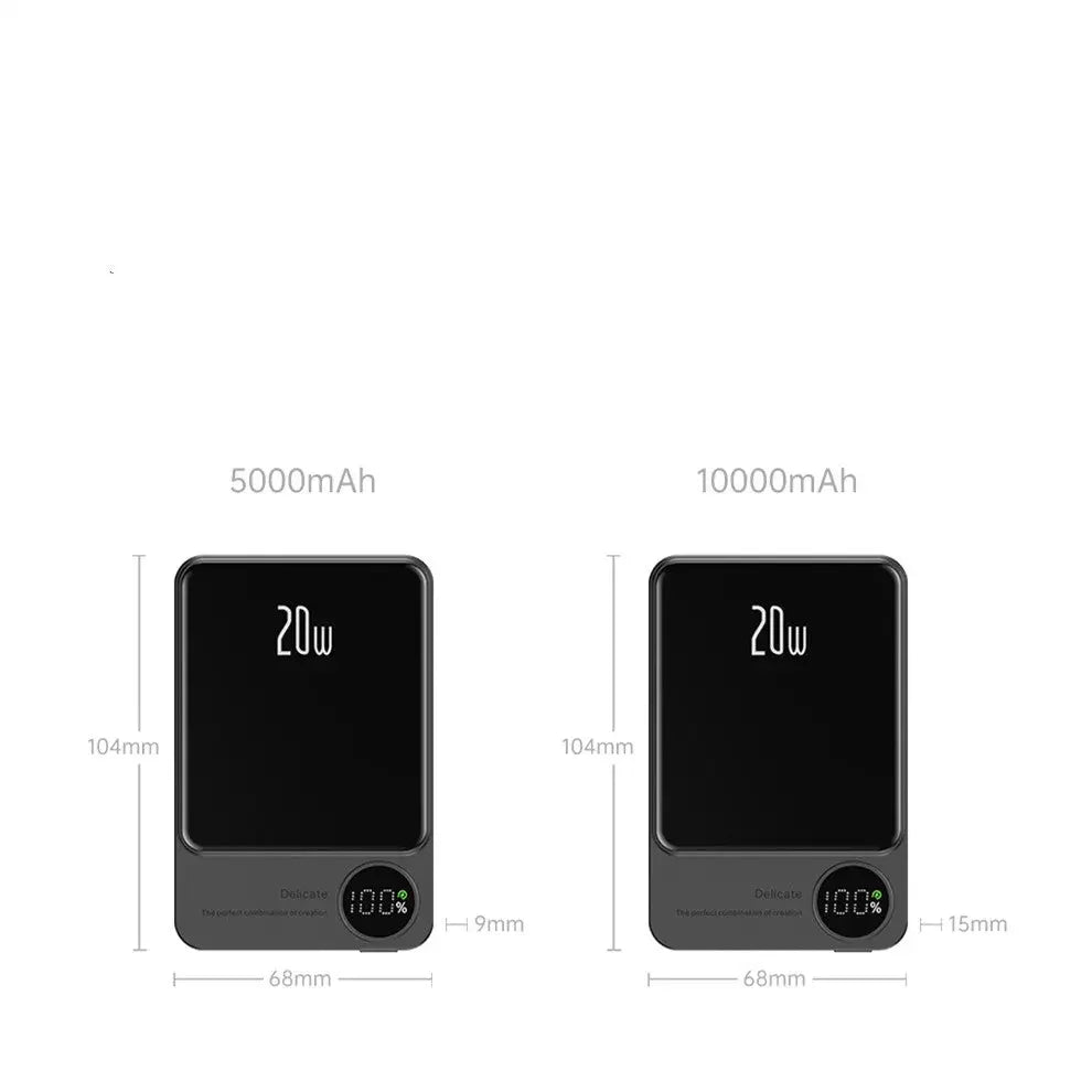 Macsafe Powerbank Magnetic Wireless Power Bank For 14 14Pro 14ProMax 14Plus Charger External Auxiliary Battery - Techlish