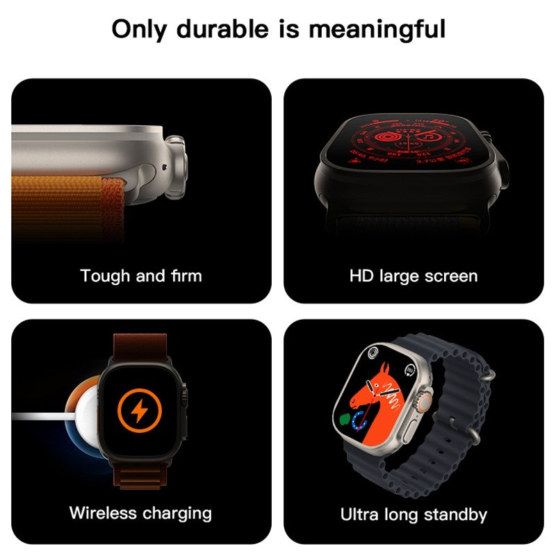 T800 Ultra 2 Bluetoth Smart Watch (Random Colour) Rs 1,179