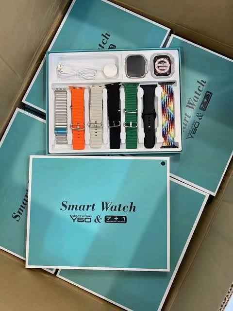 Y60 ULTRA 7 IN 1 Smart Watch (Random color)