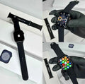 Apple logo series 9 Smart Watch- With 2 Straps - Premium Quality Apple Logo Smart Watch With 49mm Big Display(random color )