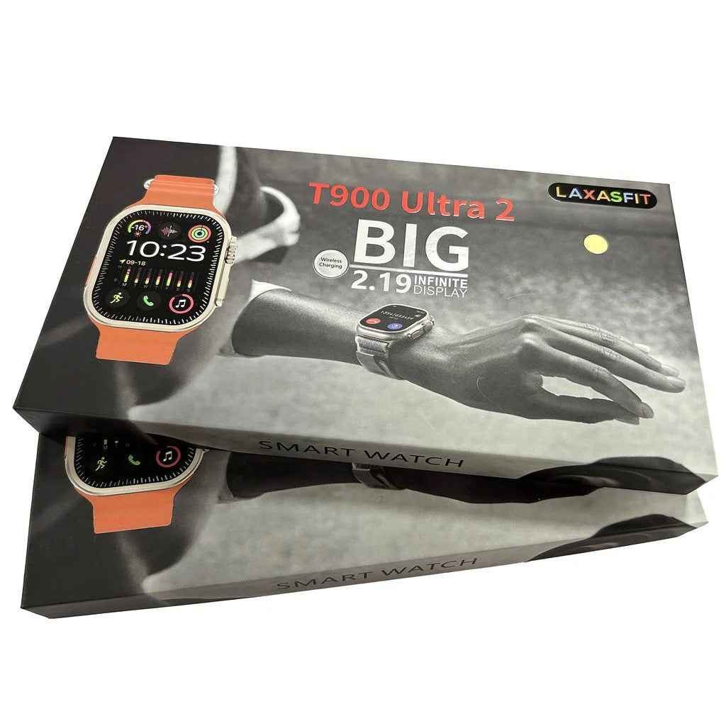 T900 Ultra 2 Smart Watch For Men Women Full Touch Bluetooth Call Smartwatch Men Women Ultra Watch / T900 Ultra 2 Smart Watch - Black