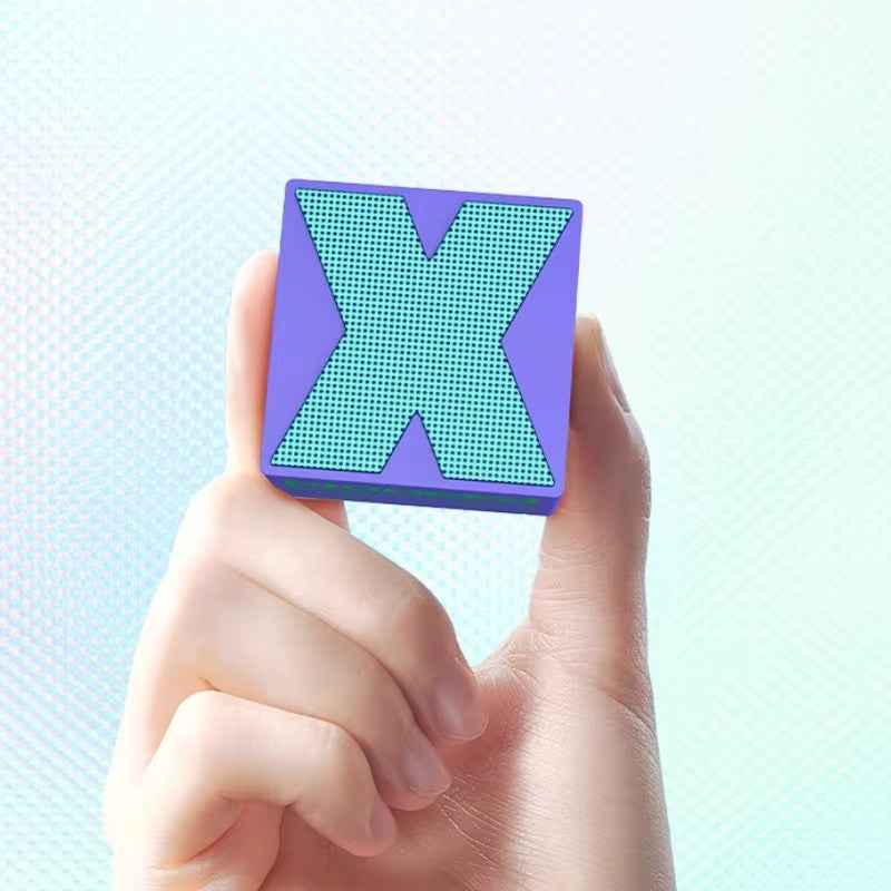 Compact X1 Portable Bluetooth Speaker – Mini HIFI Sound Box for Phone, PC & Laptop – Wireless & Outdoor-Ready(random color)