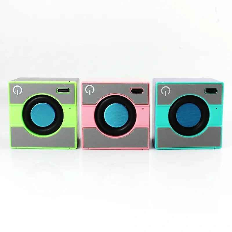 Compact X1 Portable Bluetooth Speaker – Mini HIFI Sound Box for Phone, PC & Laptop – Wireless & Outdoor-Ready(random color)