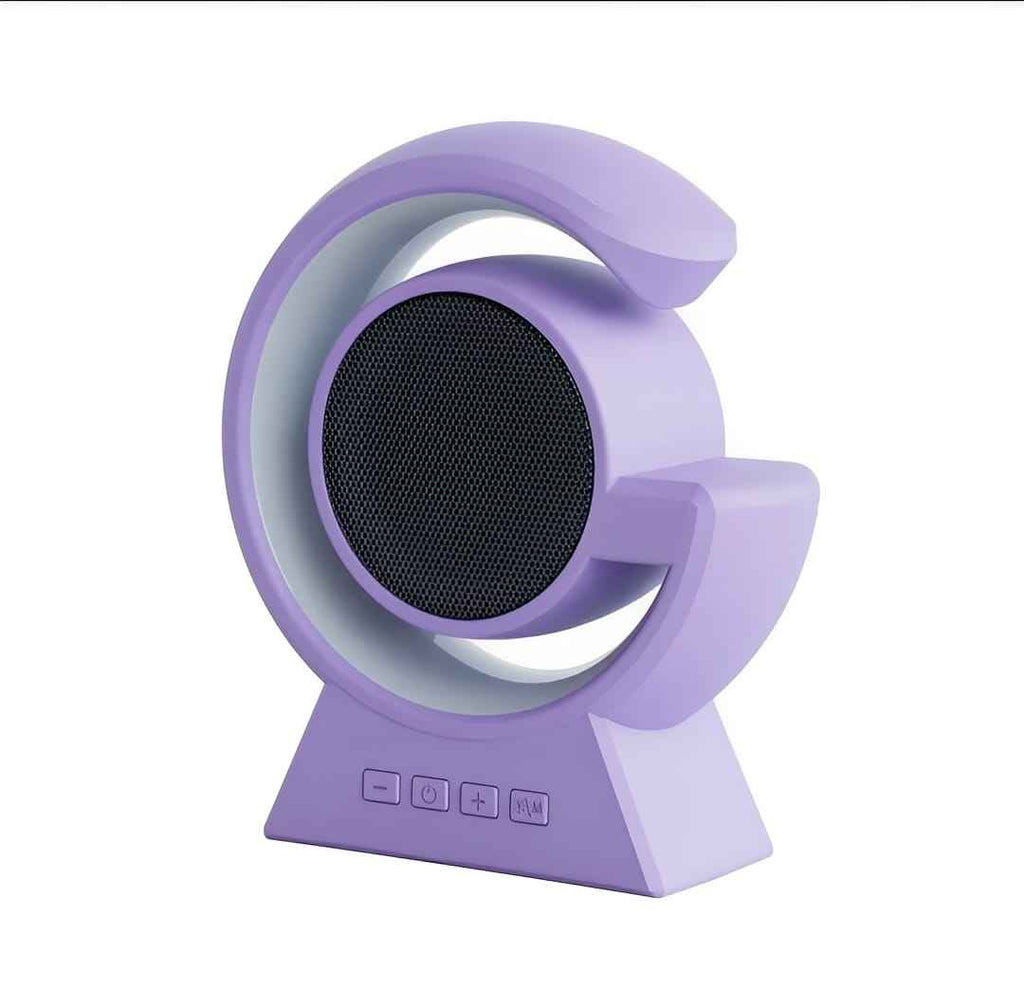 Mini G Bluetooth Speaker with Phone Holder, RGB Lights & Super Bass – 10-Hour Playtime Portable Wireless Speaker