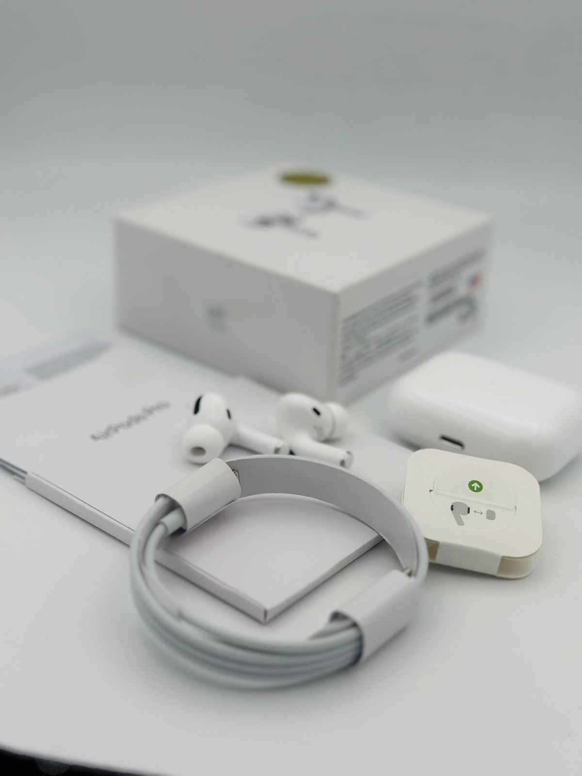 AirPods Pro 2 Wireless Earbuds – White | Active Noise Cancellation & MagSafe Charging Case