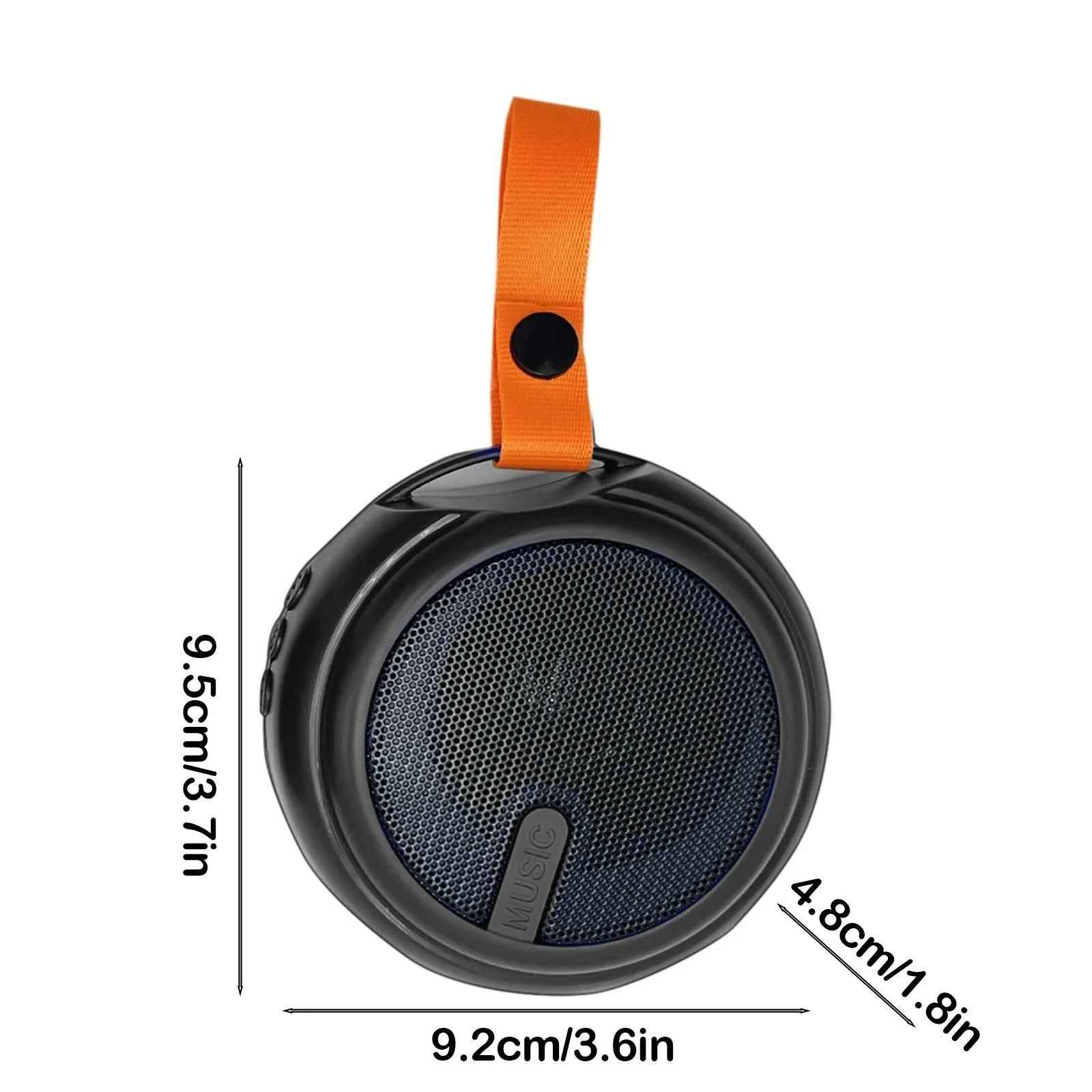 X-316 Mini Bluetooth Speaker – Multi-Function Portable Wireless Outdoor Speaker with USB, TF Card & FM Radio (Random Color)