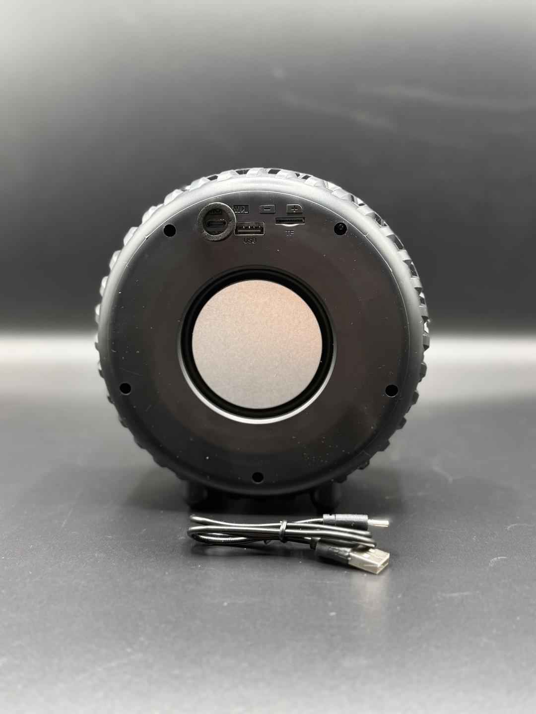 RGB Tyre Shape Wireless Bluetooth Speaker With LED Light