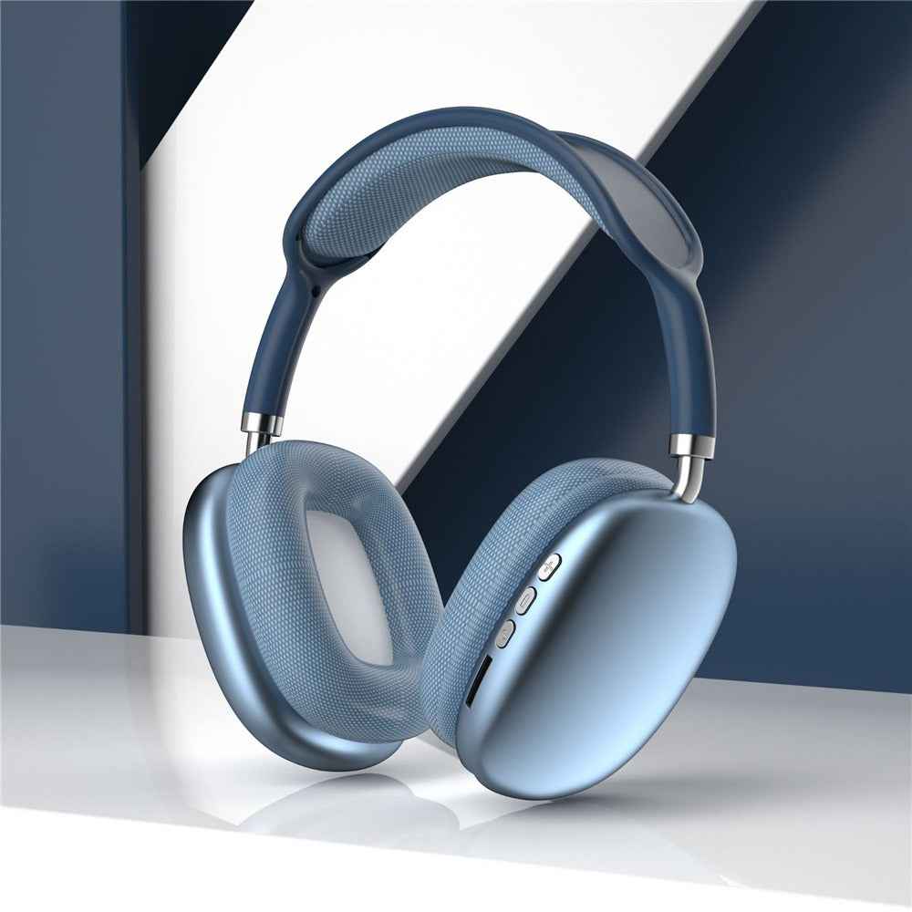P9 Wireless Bluetooth Headphones – Fidelity Stereo Sound with Foldable Design, Soft Cushion Comfort, and Multi-Mode Playback ( Mix Color)