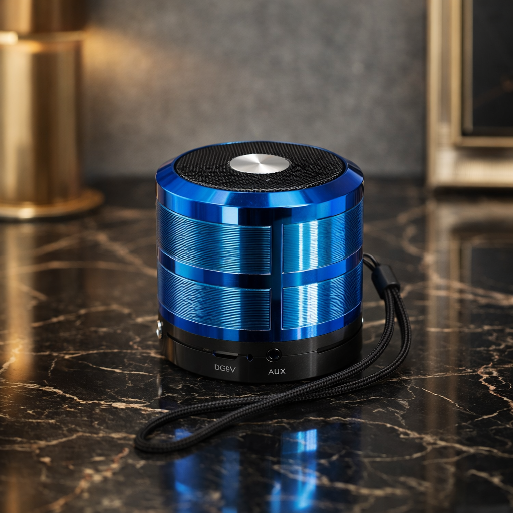 WS-887 Mini Portable Bluetooth Speaker – Rechargeable Wireless Music Player with Mobile Call Support (Multi-Color Collection)
