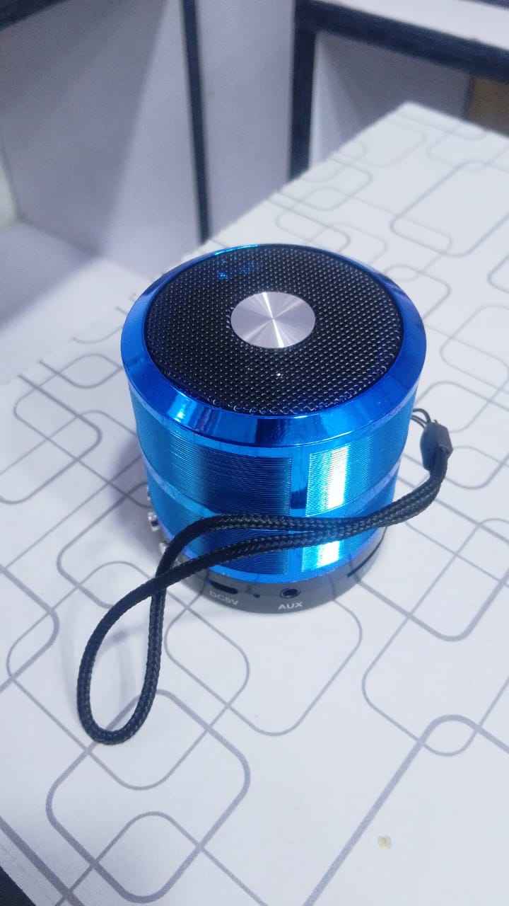 WS-887 Mini Portable Bluetooth Speaker – Rechargeable Wireless Music Player with Mobile Call Support (Multi-Color Collection)
