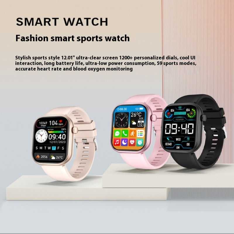 Large Screen 201 Sports G20 Smart Watch Bracelet featuring a stylish design with multiple color options and a clear display.